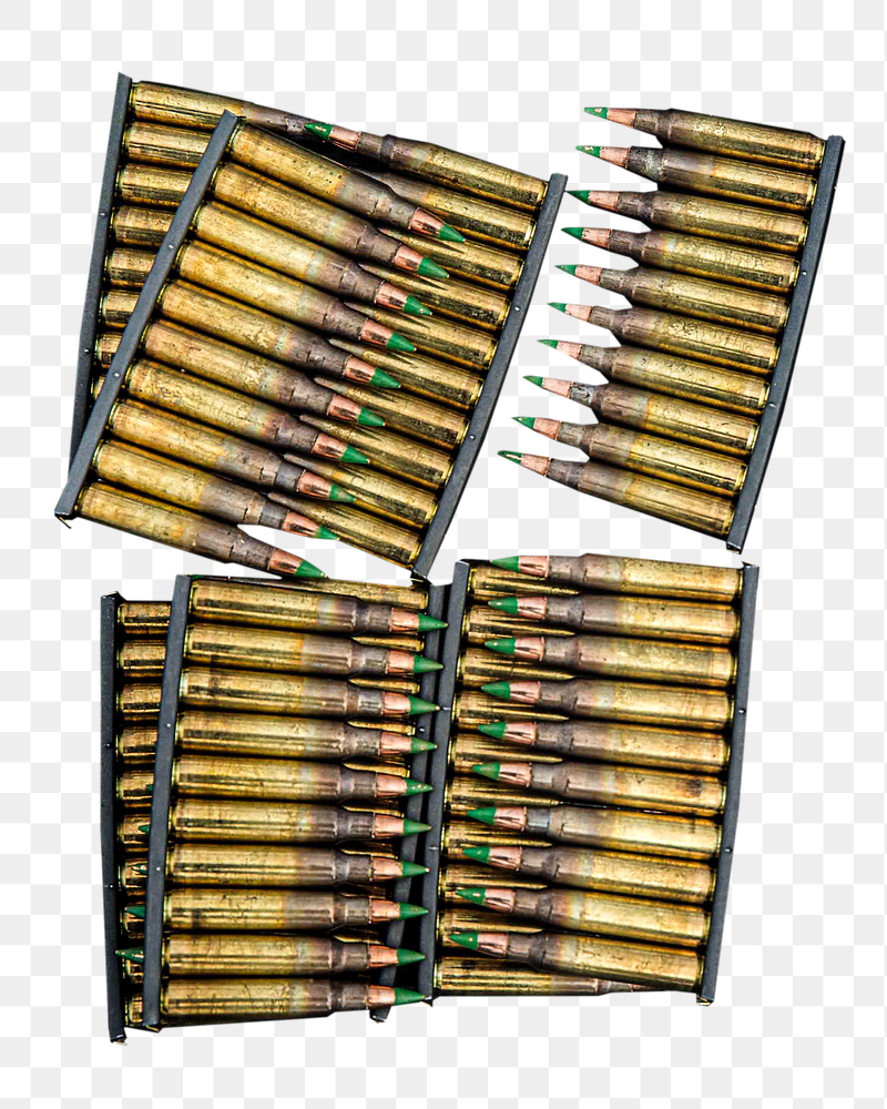 Ammunition bullets png sticker, transparent | Free PNG - rawpixel