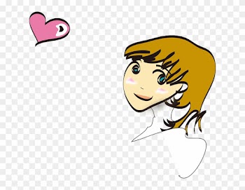 Amorous, Amatory, Cute, Face, Girl, Love - Baby Girl Clip Art