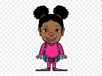 &amp;nbsp - Black Young Cartoon Girl