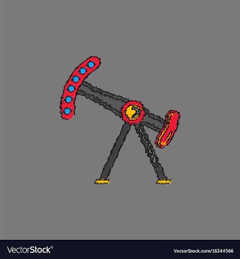 Amusement park circus attraction in hatching style vector image