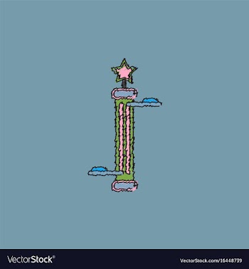 Amusement park circus attraction in hatching style vector image