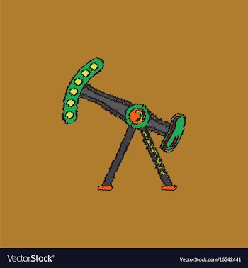 Amusement park circus attraction in hatching style vector image