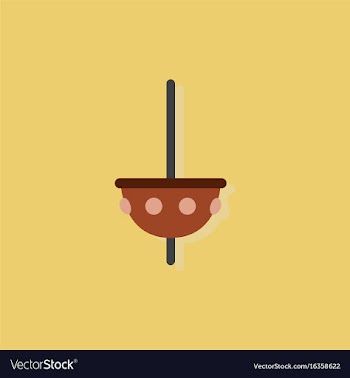 Amusement park circus attraction in sticker style vector image