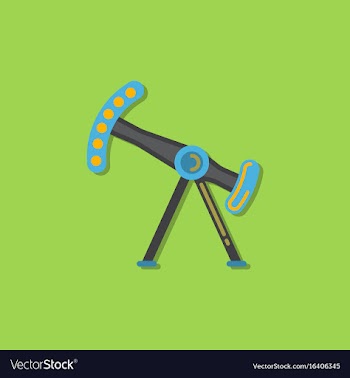Amusement park circus attraction in sticker style vector image