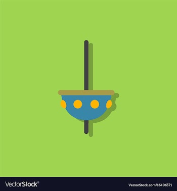 Amusement park circus attraction in sticker style vector image