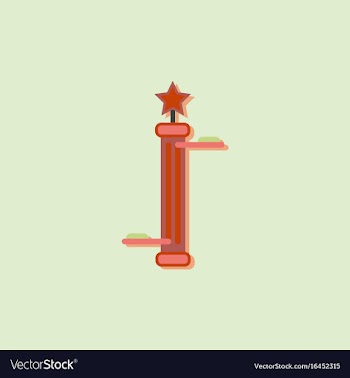 Amusement park circus attraction in sticker style vector image
