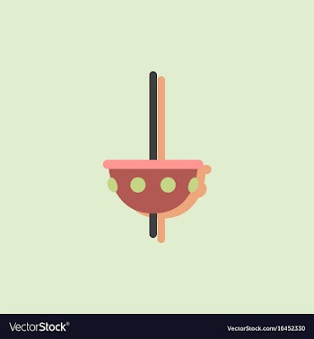 Amusement park circus attraction in sticker style vector image
