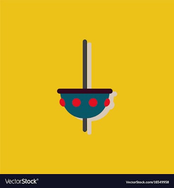 Amusement park circus attraction in sticker style vector image
