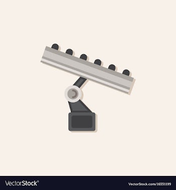 Amusement park circus attraction in sticker style vector image