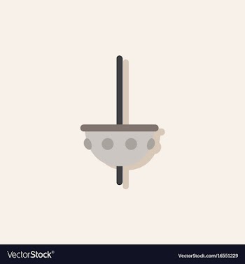 Amusement park circus attraction in sticker style vector image