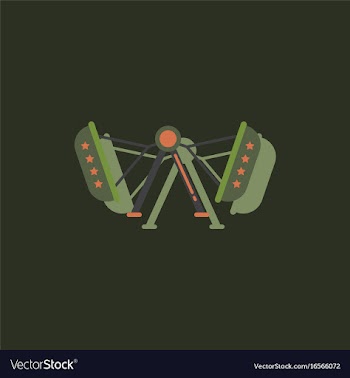 Amusement park circus attraction in sticker style vector image