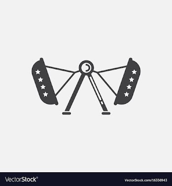 Amusement park circus attraction vector image