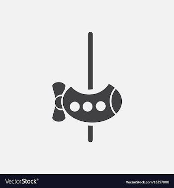 Amusement park circus attraction vector image