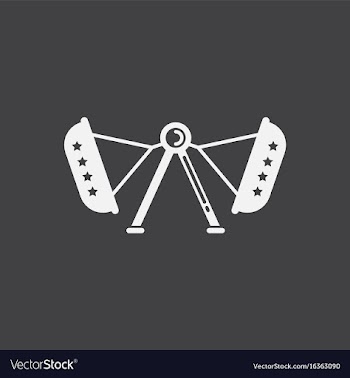 Amusement park circus attraction vector image