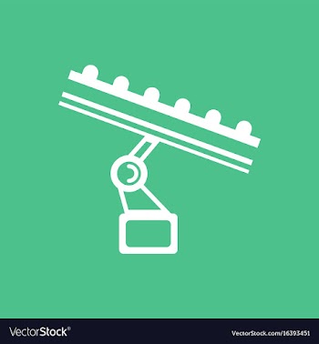 Amusement park circus attraction vector image