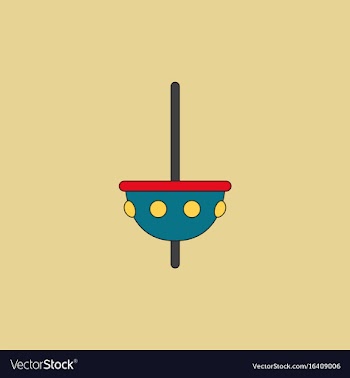 Amusement park circus attraction vector image
