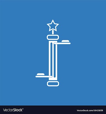 Amusement park circus attraction vector image