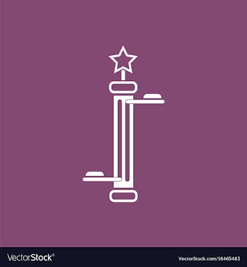 Amusement park circus attraction vector image