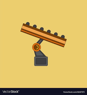 Amusement park circus attraction vector image