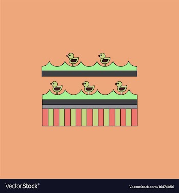 Amusement park circus attraction vector image