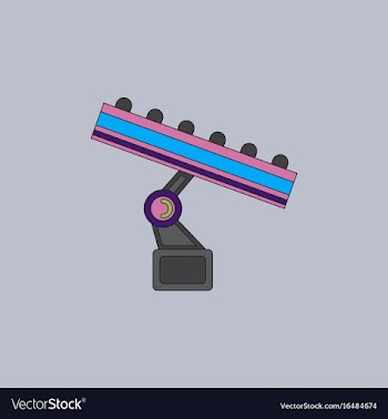 Amusement park circus attraction vector image