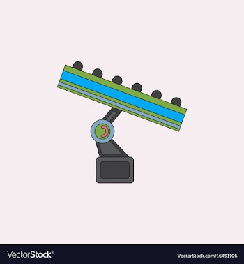 Amusement park circus attraction vector image
