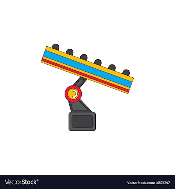 Amusement park circus attraction vector image