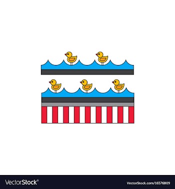 Amusement park circus attraction vector image