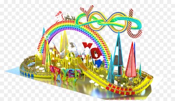 Amusement Park, Playset, Fun PNG
