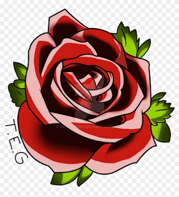 Amusing Rose Tattoo Clip Art Medium Size - Rose Tattoo Png