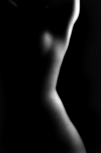an abstract female nude