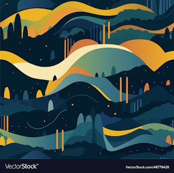 an abstract pattern of a cityscape