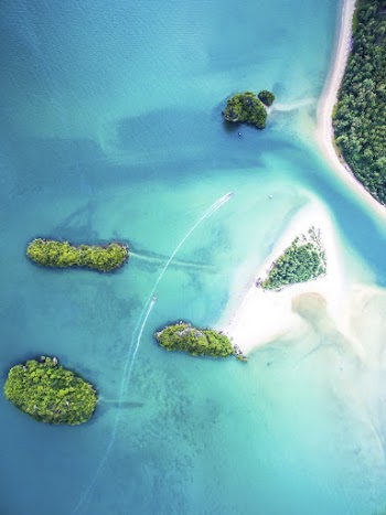 An aerial shot of two | Free Photo - rawpixel