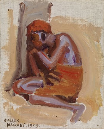 An african resting, 1909, by Akseli | Free Photo - rawpixel
