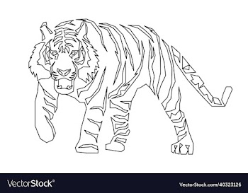 an aggressive tiger2 new year christmas 2022