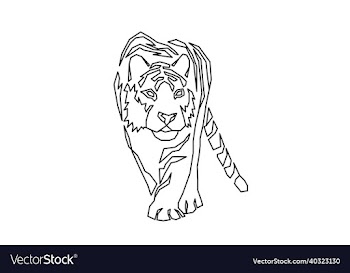 an aggressive tiger4 new year christmas 2022