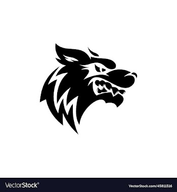 an angry wolf dog head bari