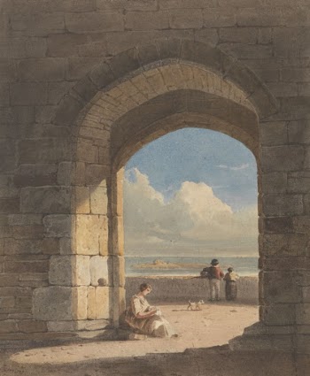 An Arch at Holy Island, | Free Photo - rawpixel