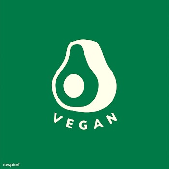 An avocado with the word vegan typography vec.. | Free stock vector - 487171