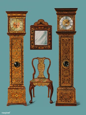 An illustration of Edwardian furniture (1905).. | Free stock vector - 471382