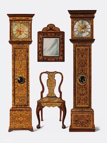 An illustration of Edwardian furniture (1905).. | Free stock vector - 471411