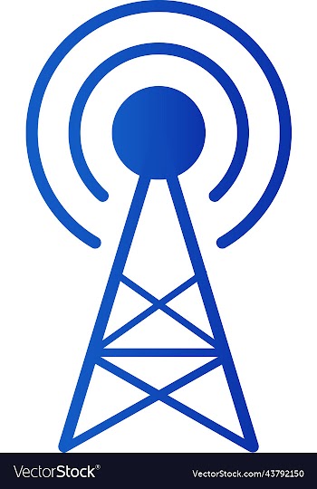 an isolated network tower representation