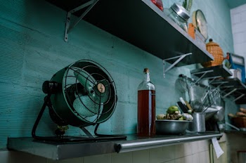 An Old  Kitchen Counter