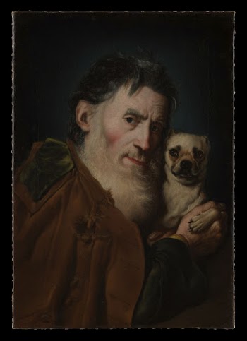 An Old Man with a Dog | Free Photo - rawpixel