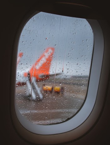 An other rainy day in England force my plane to stay stuck a the airport