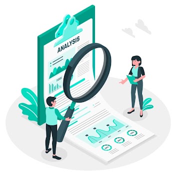 Analysis concept illustration Free Vector