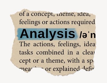 Analysis ripped dictionary, editable word | Free PSD - rawpixel