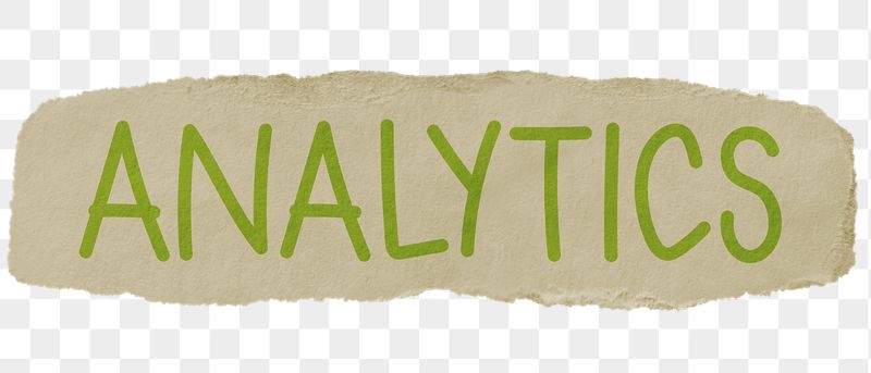 Analytics png word sticker typography, | Free PNG - rawpixel