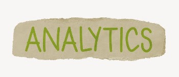 Analytics word, torn craft paper | Free PSD - rawpixel