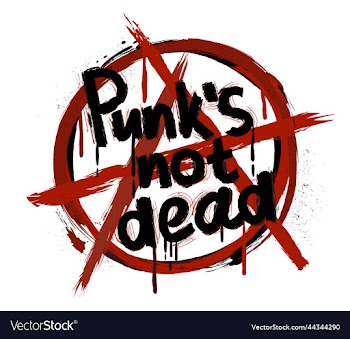 anarchy symbol punks not dead